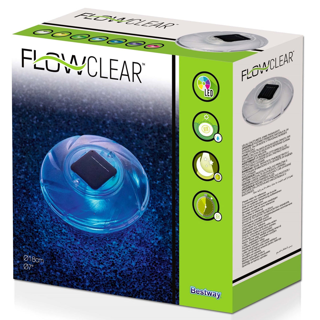 Bestway Flowclear Solar Float Lamp – Solcellsdriven Flytande Lampa