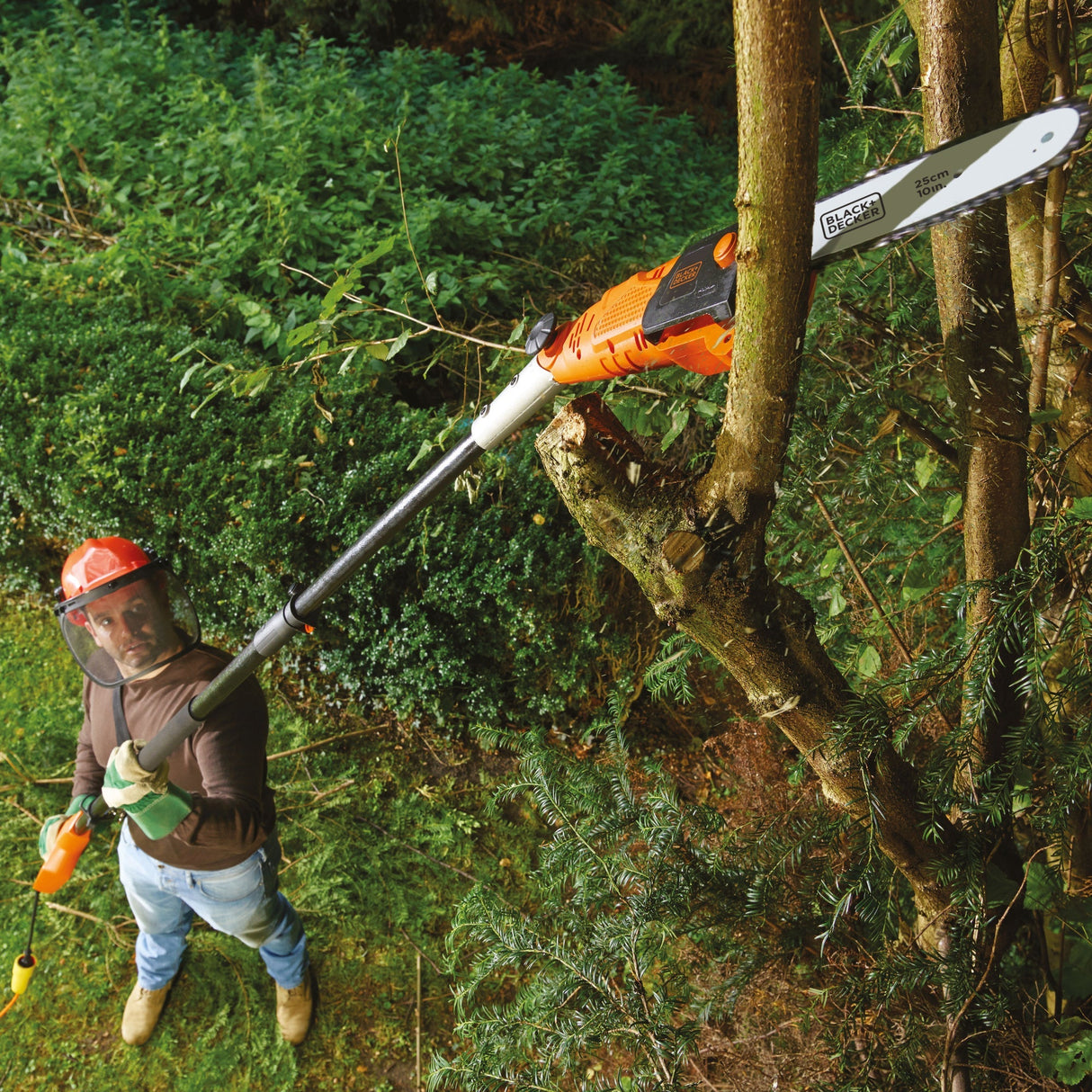 Black & Decker Grensåg 800W 25cm 230V