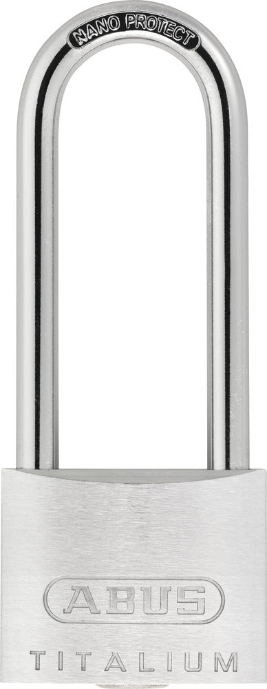 ABUS Hänglås Titalium 80TI/40 – hög bygel (HB63)