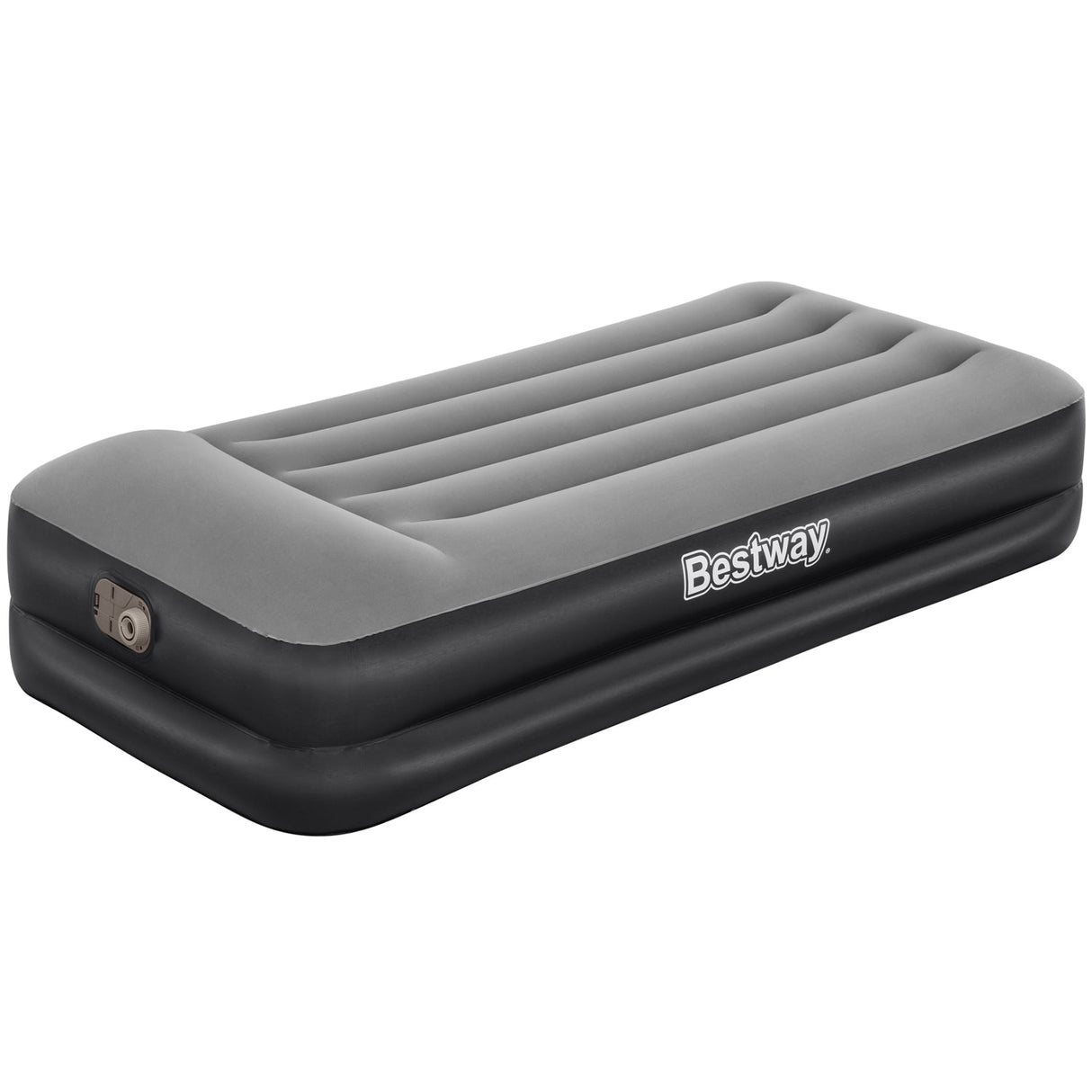 Bestway Tritech Dubbel Luftmadrass 191 x 97 x 46 cm – med Inbyggd Automatisk Pump
