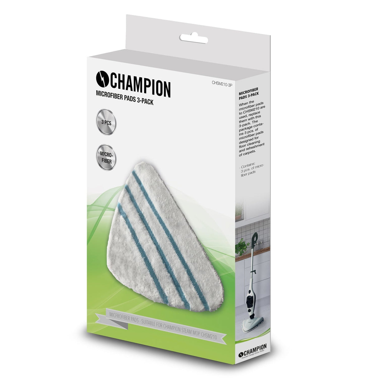 Champion Microfiberdukar Universal – 3-Pack