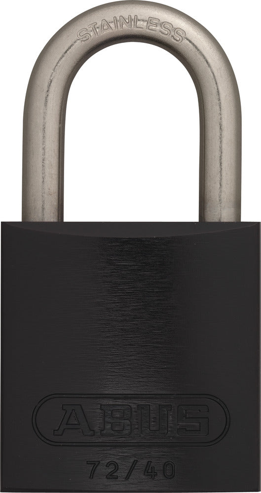 ABUS 72IB/40 Hänglås Aluminium 40 mm Säkerhetsnivå 6 för Elskåp Industri LOTO