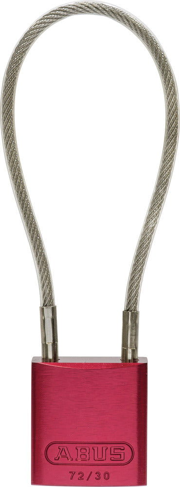 ABUS Hänglås 72/30 CAB40 röd