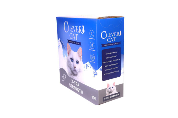 Clever Cat Extra Strength Kattsand 10L