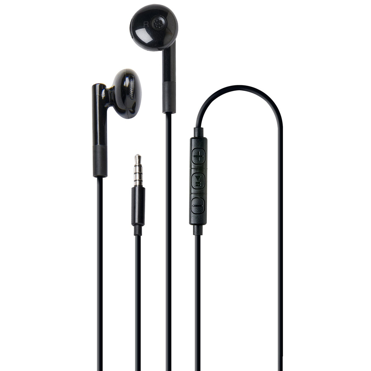 Celly Hörlurar Earpods Kabel 3,5 mm UP300 Svart