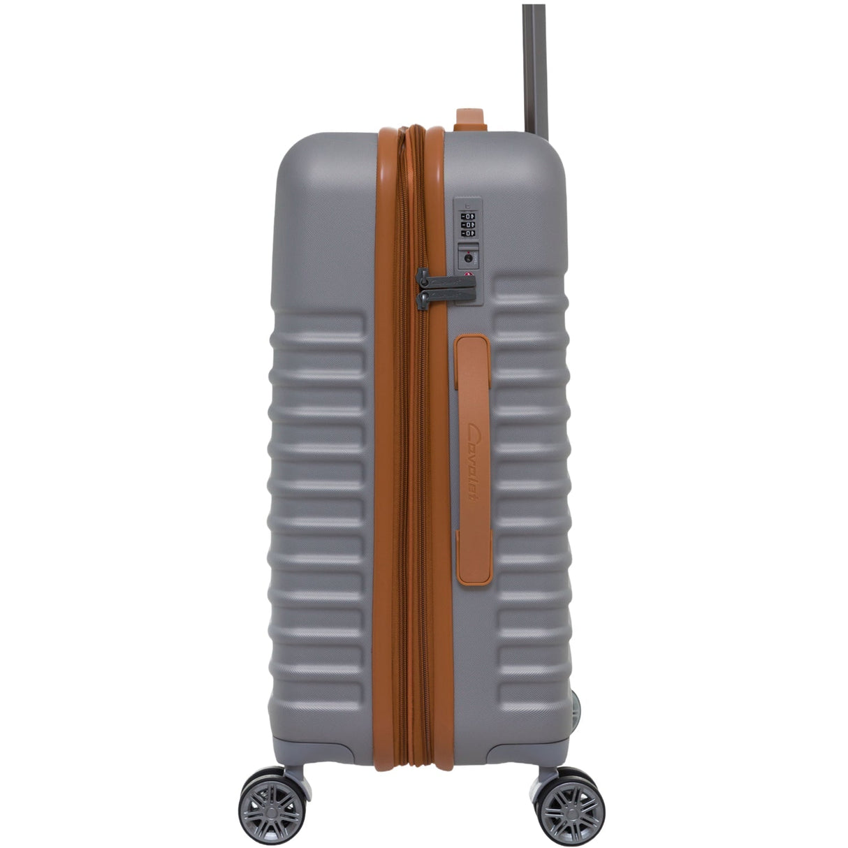 Cavalet Pasadena Medium – Silver/Tan Resväska
