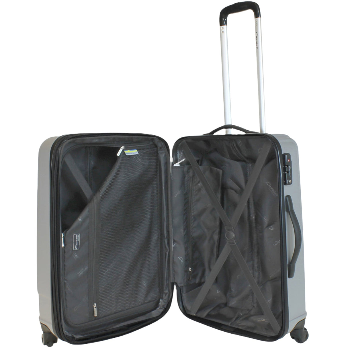 Cavalet Malibu Medium – Silver Resväska