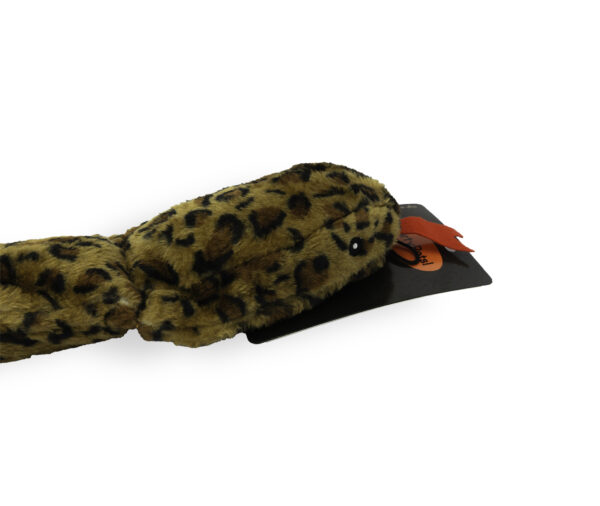Party Pets Lång Hundleksak, Orm med Pipljud – 90 cm Brun