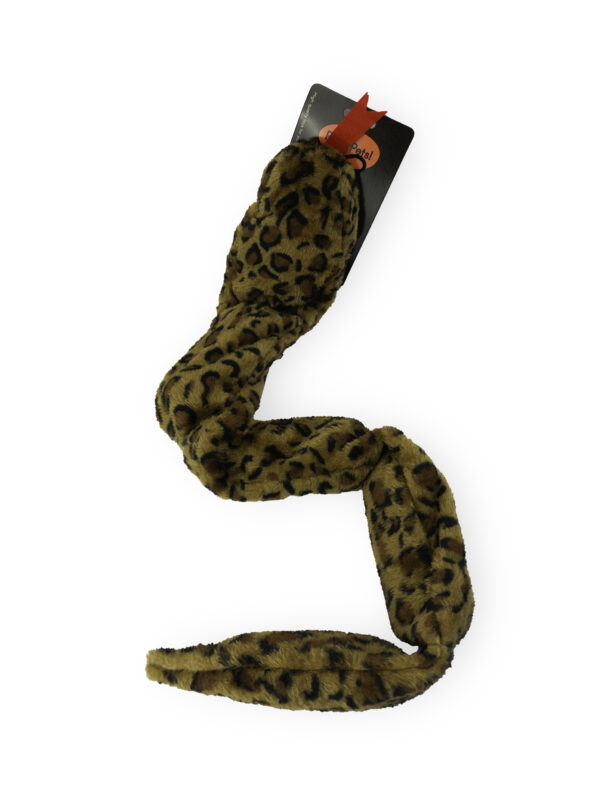 Party Pets Lång Hundleksak, Orm med Pipljud – 90 cm Brun