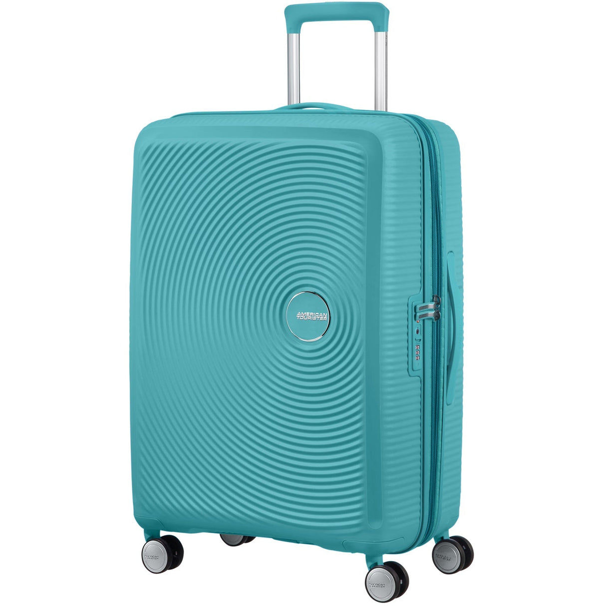 American Tourister Soundbox Resväska 67 Exp – Turquoise Tonic