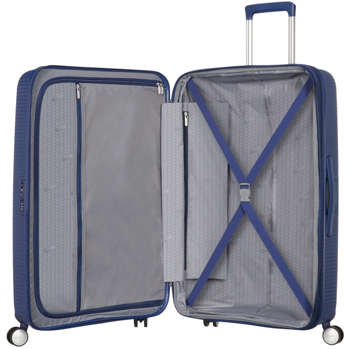 American Tourister Soundbox Resväska 77 Exp – Midnight Navy