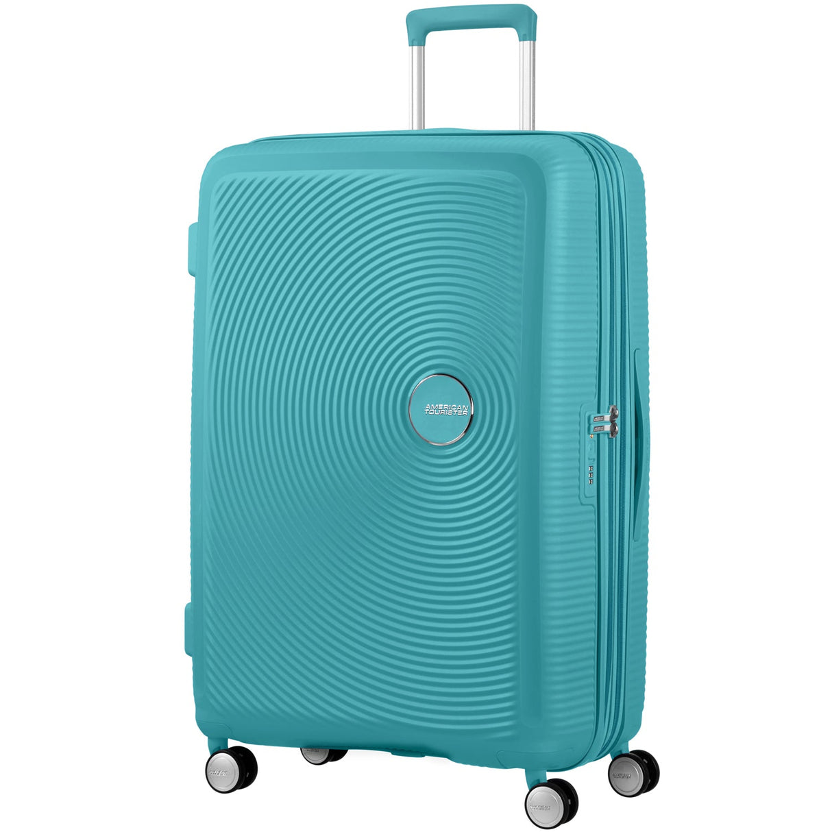 American Tourister Soundbox Resväska 77 Exp – Turquoise Tonic