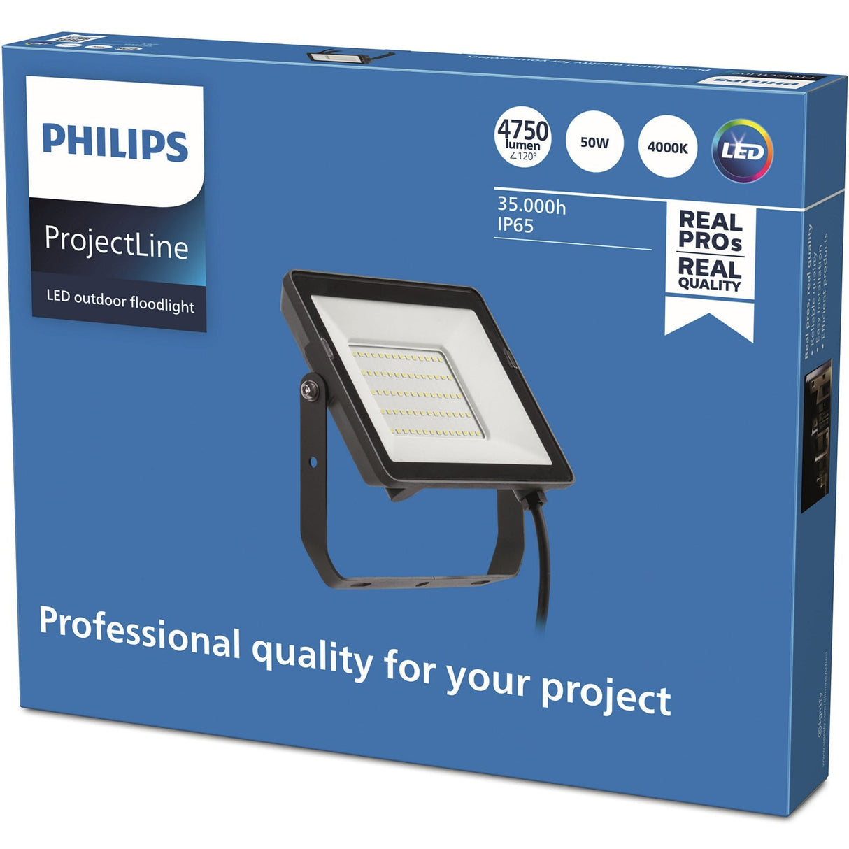 Philips ProjectLine Strålkastare 50W 4750lm