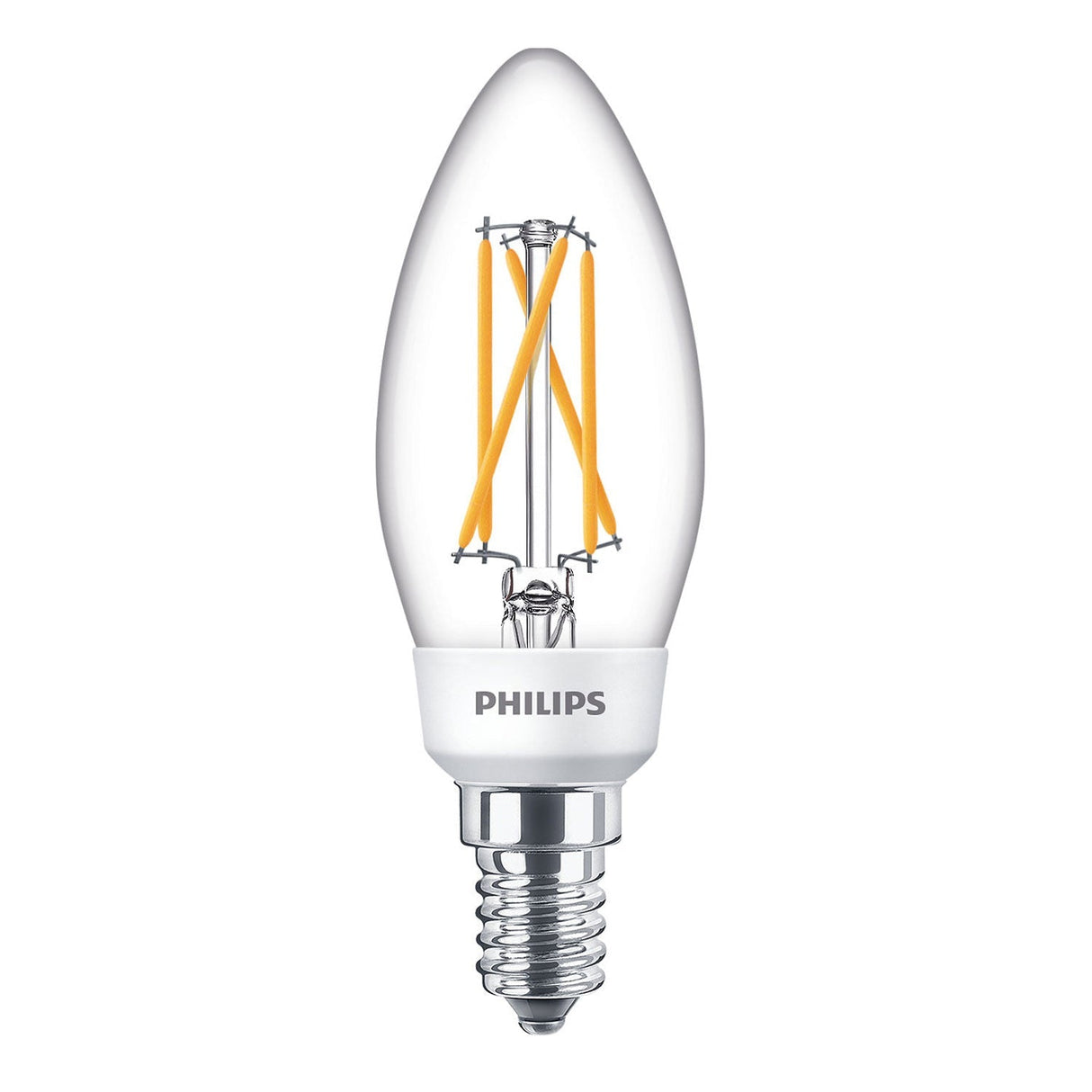Philips LED SceneSwitch E14 P45 Kron 40-18-9W Klar
