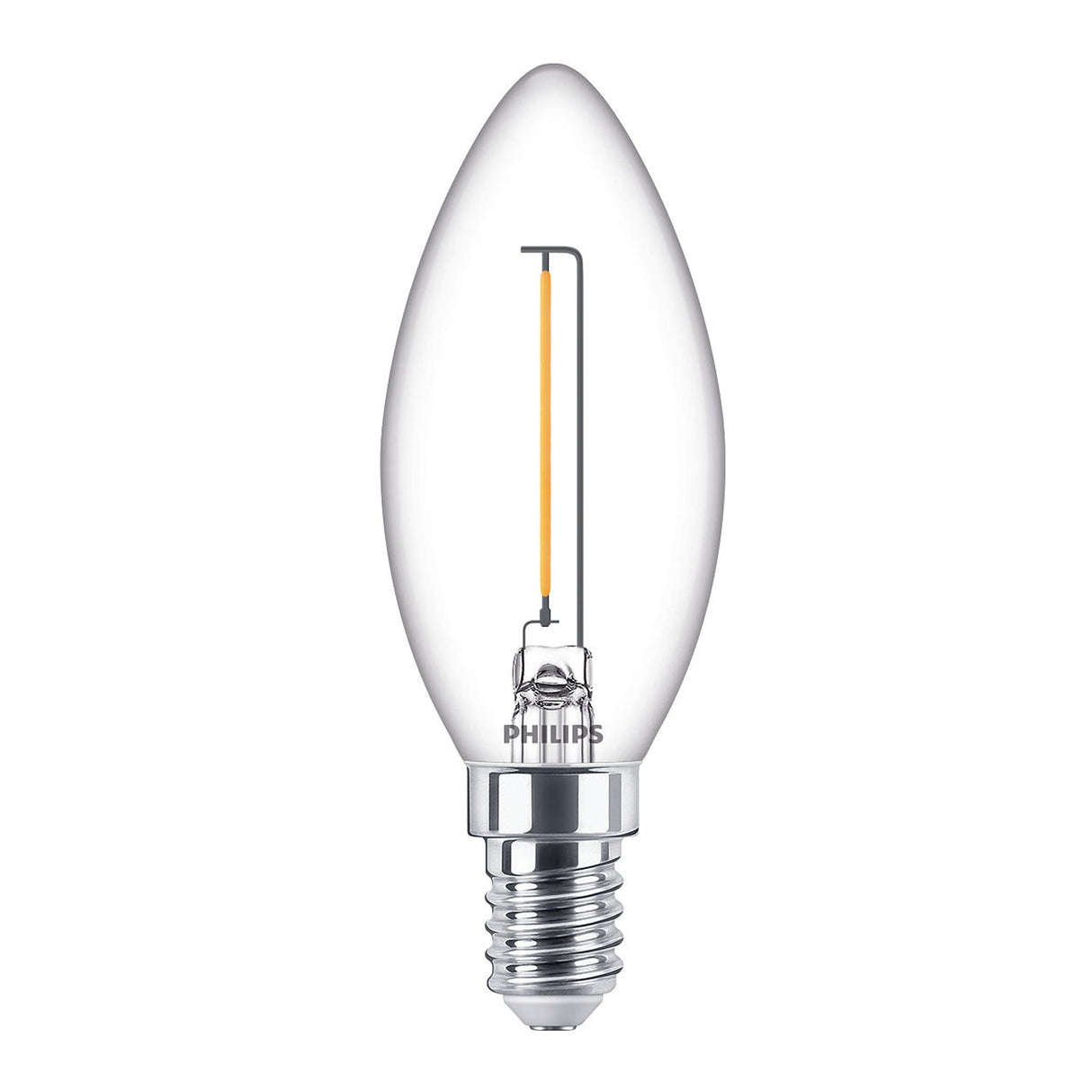 Philips LED E14 Kron 15W Klar 136lm