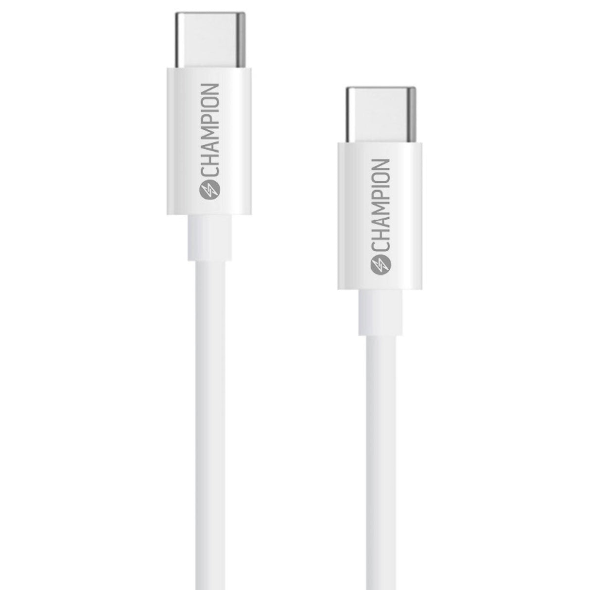 Champion USB-C Kabel 60W 2m - Vit