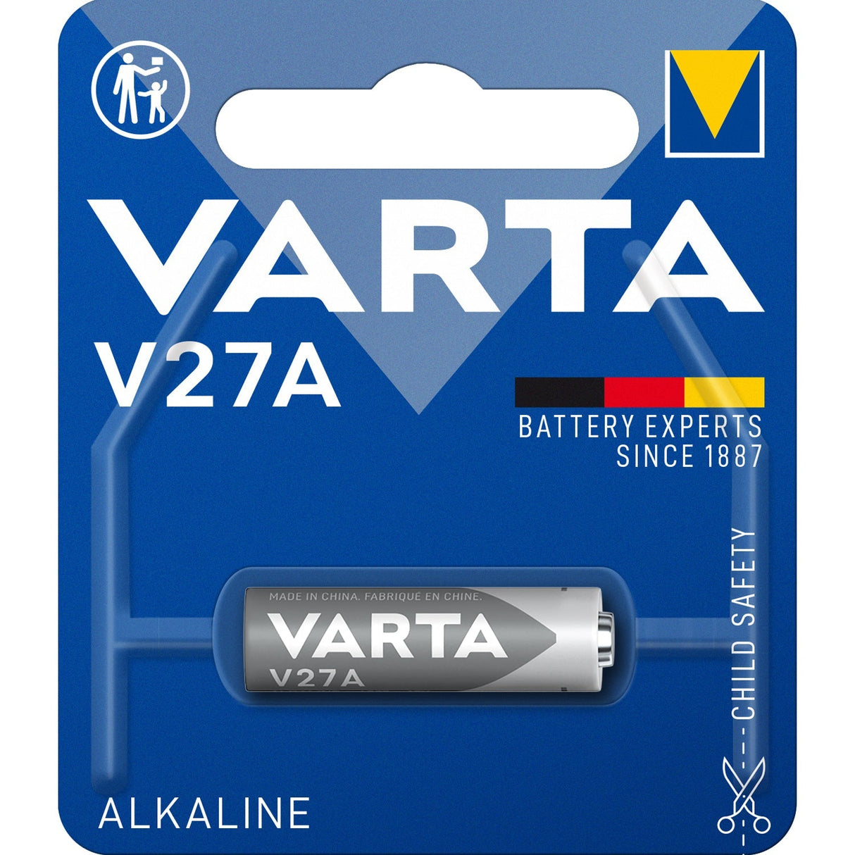 Varta V27A / 27A / MN27 12V Alkaline Batteri 1-Pack