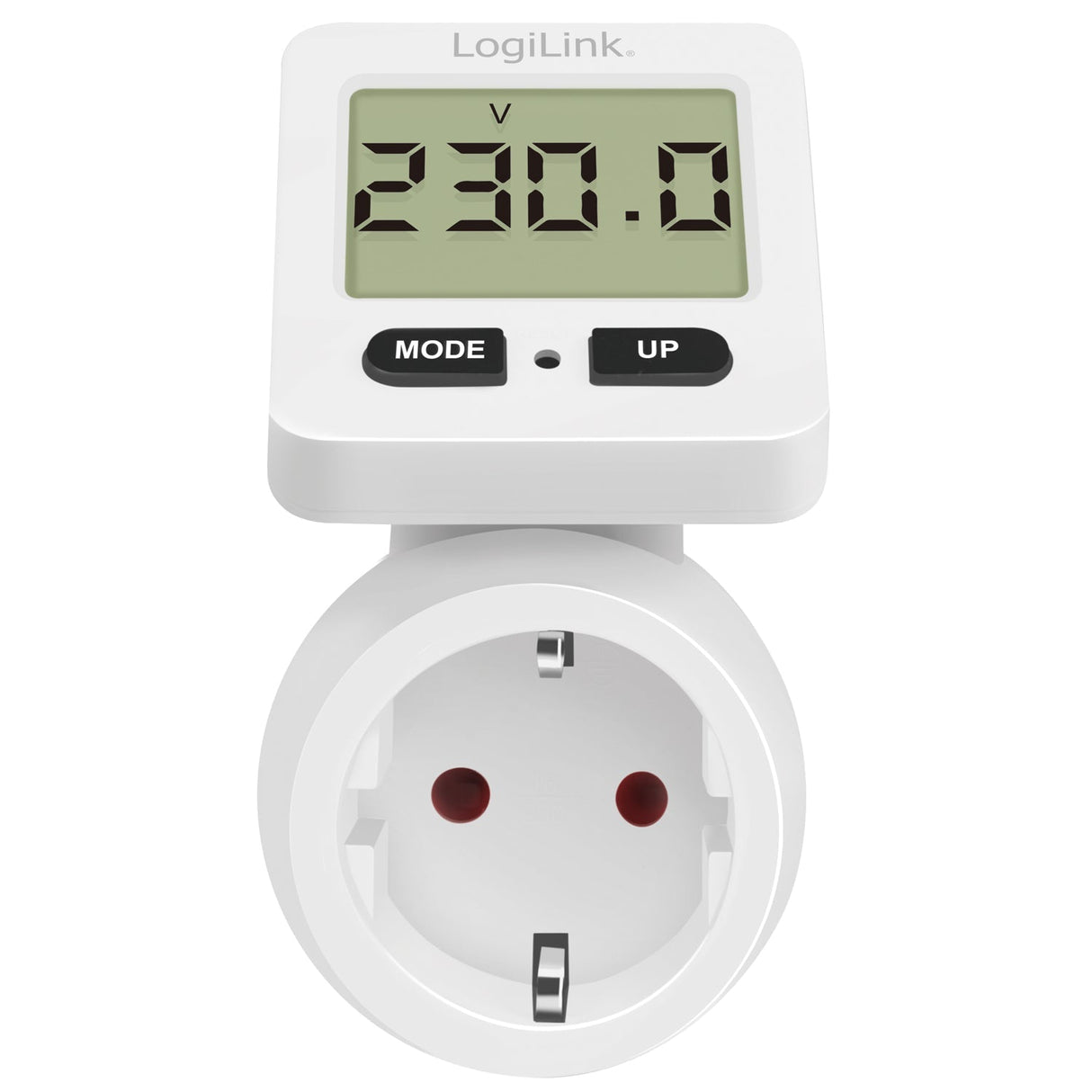 Logilink Energimätare Med Kostnadsberäkning Roterbar Display
