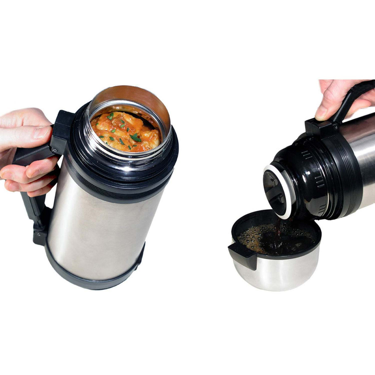Vildmark Stålkombitermos – 1,2 L