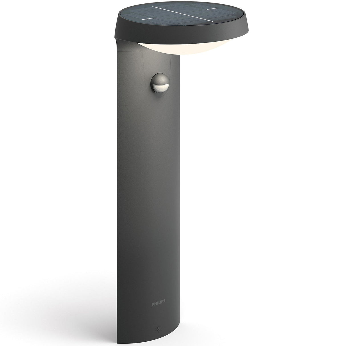 Philips Tyla Piedestal Solcell Ir-Sensor Ultra Efficient Led 255Lm Ip44 Antracit