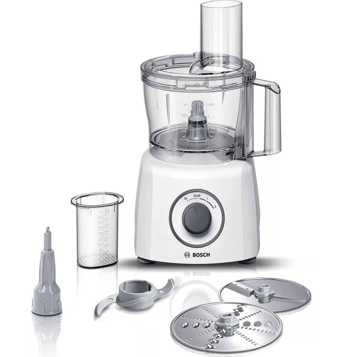 Bosch Matberedare 800 W, MCM3110W - Vit