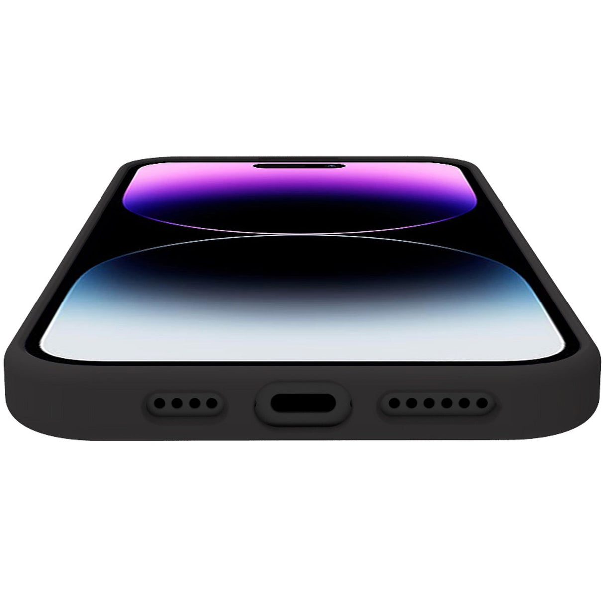 Celly Planet Soft TPU-Cover GRS 100% återvunnen TPU iPhone 15 Pro Max Svart