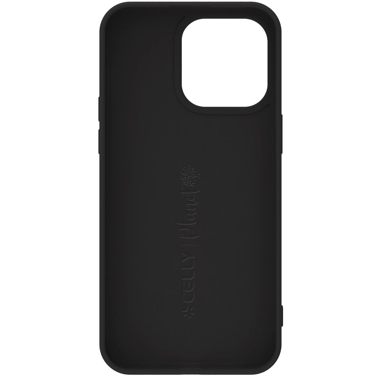 Celly Planet Soft TPU-Cover GRS 100% återvunnen TPU iPhone 15 Pro Max Svart