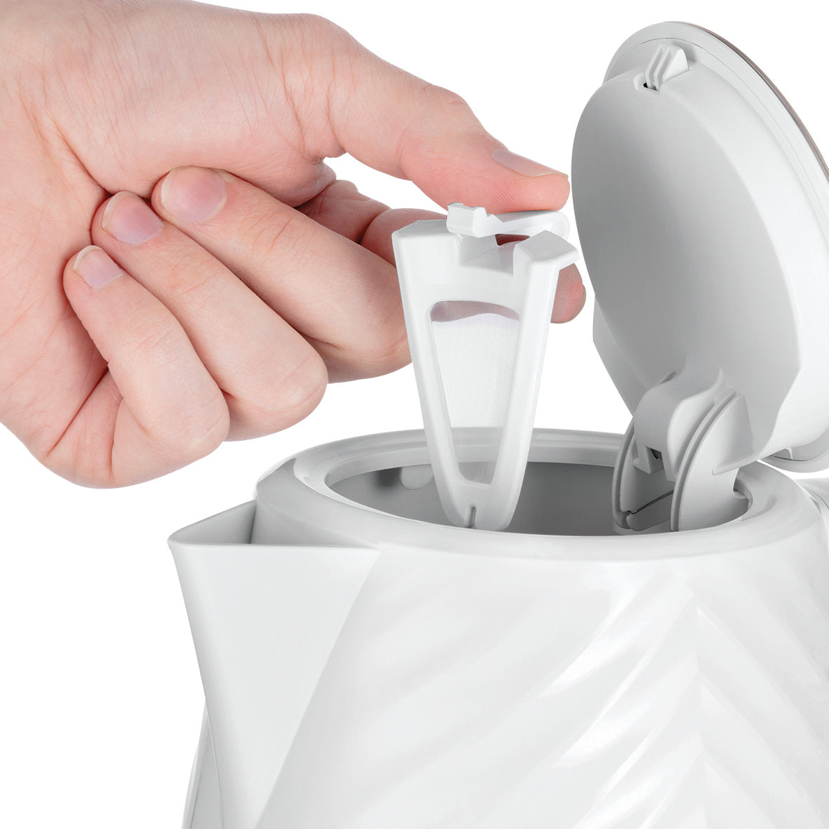 Russell Hobbs Vattenkokare Groove Kettle White 26381-70