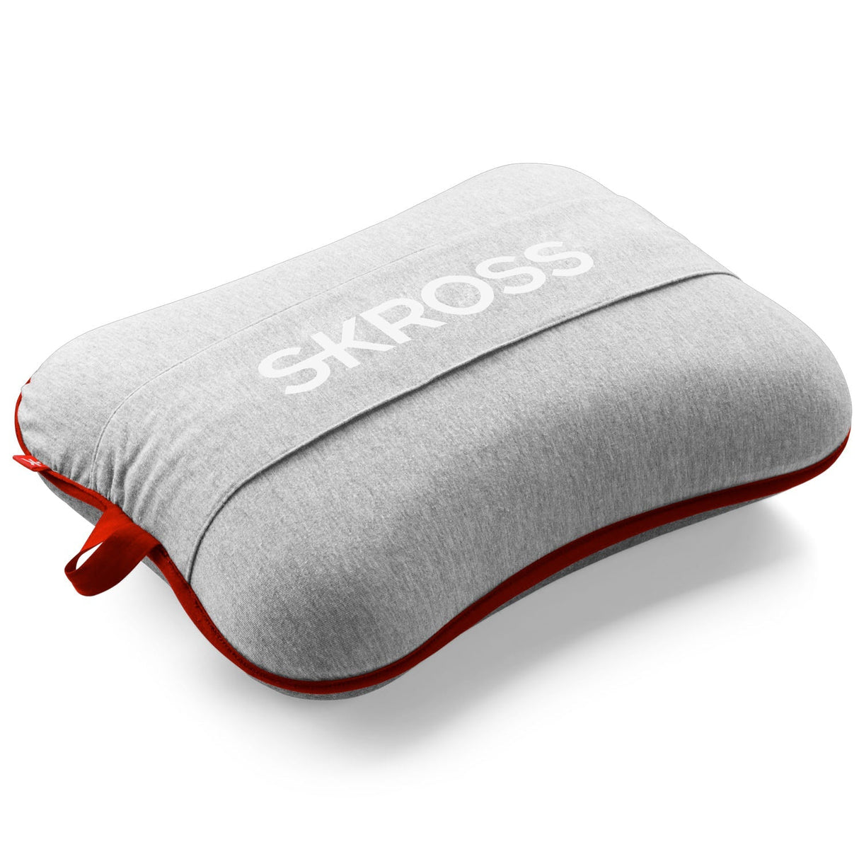 SKROSS Resekudde 39×29,5×12 cm – Mörkgrå