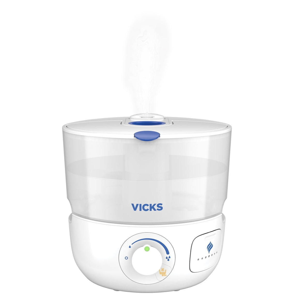 Vicks Top Fill Ultrasonic Humidifier With 2X Scent Pad Heater Vul585E4