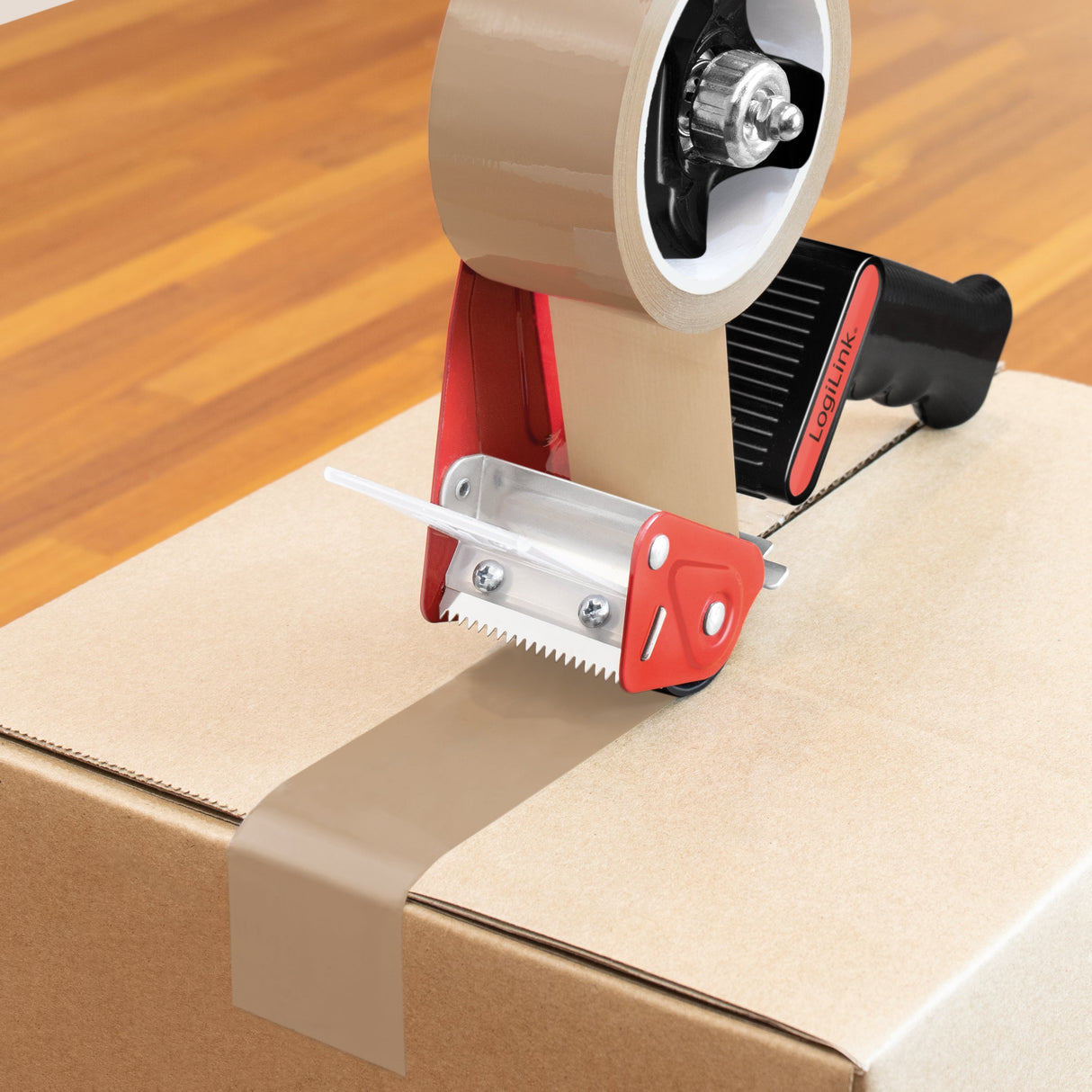 Logilink Packtejp Tyst 48 Mm X 66 M Brun 6-Pack