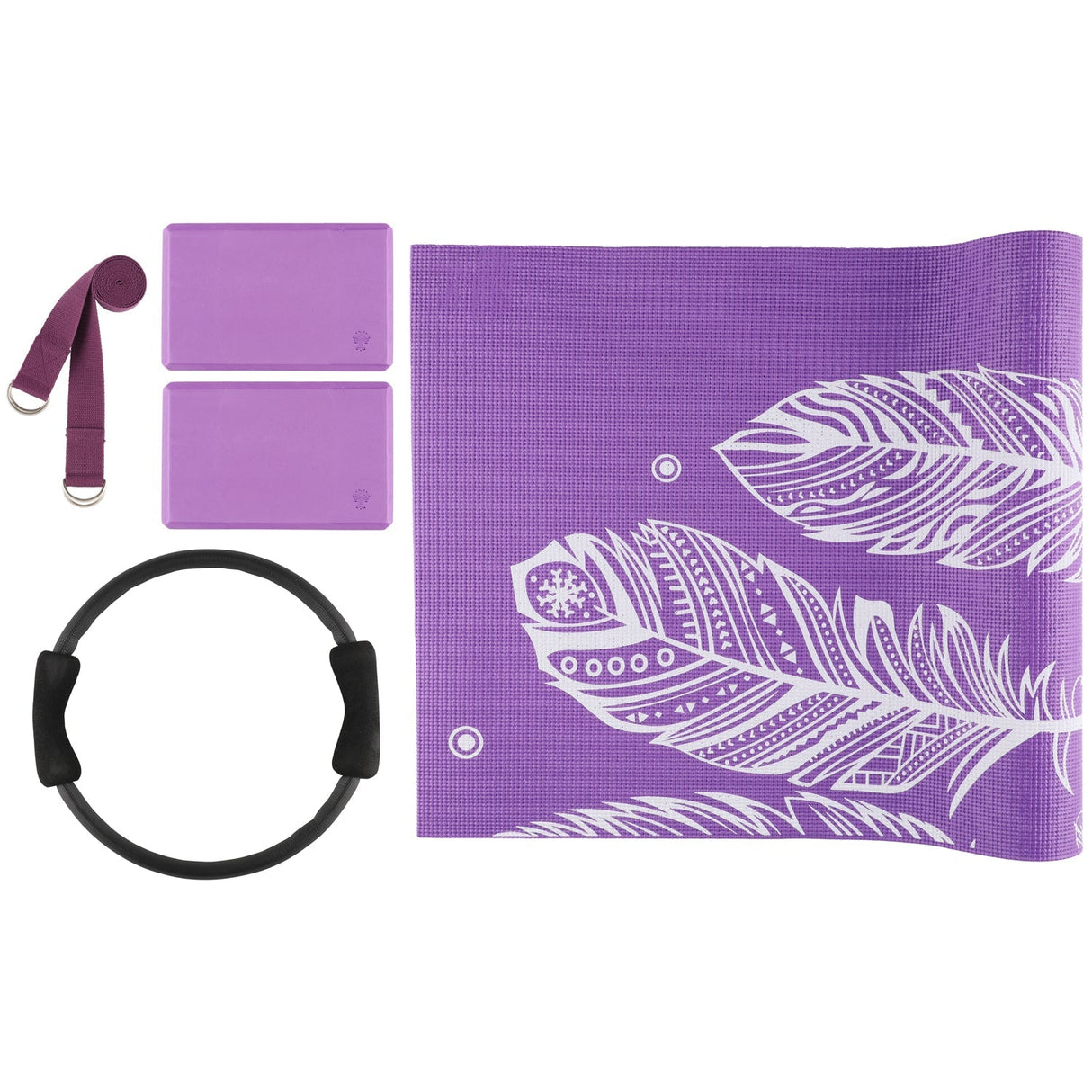 Atom Yogaset 5-Delar Lila