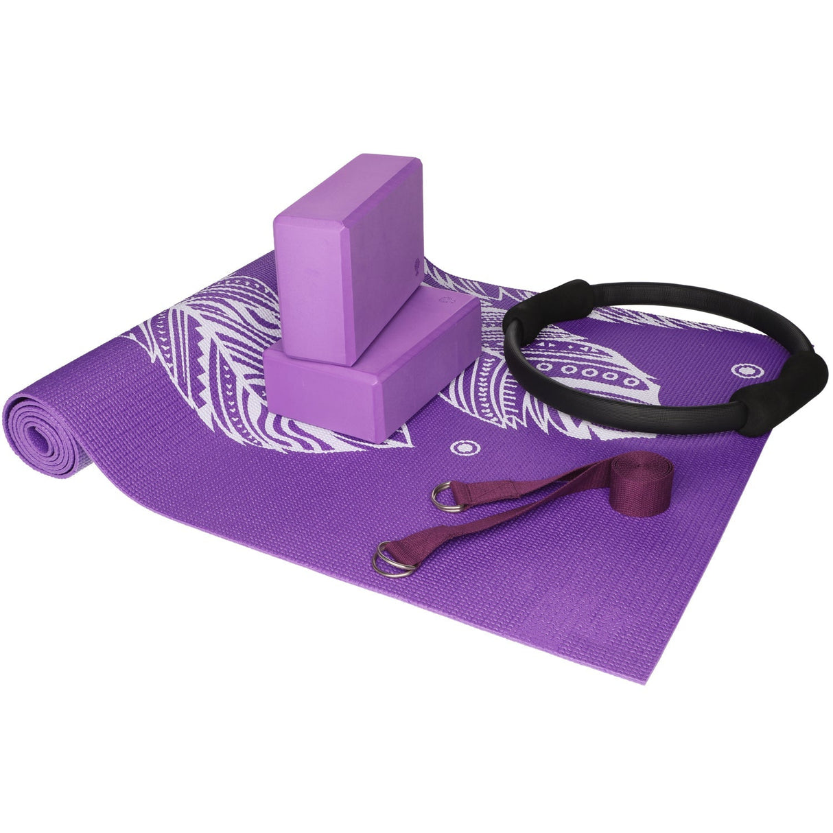 Atom Yogaset 5-Delar Lila