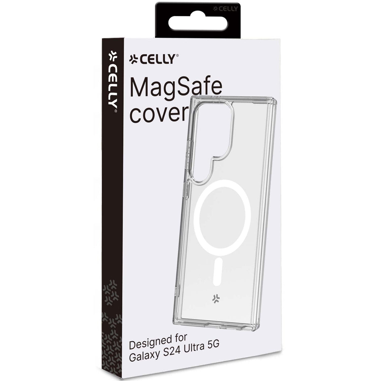 Celly Gelskinmag Magnetic TPU Cover Galaxy S24 Ultra 5G Transparent