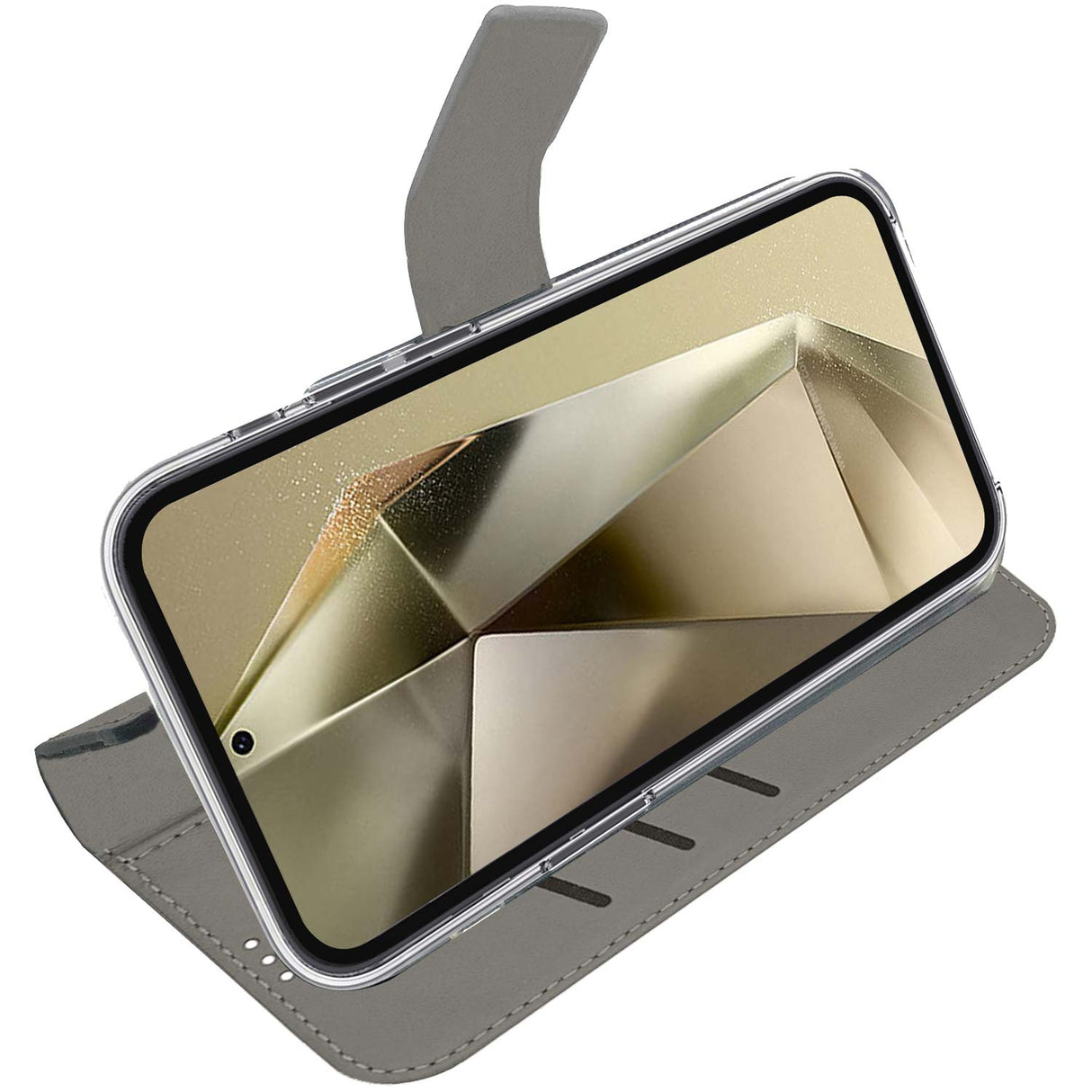 Celly Wally Wallet Case Galaxy S24 Ultra 5G Svart