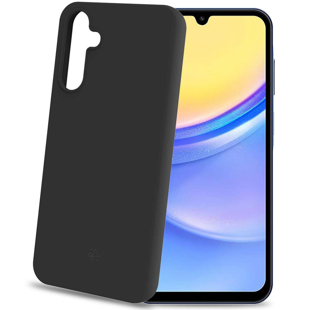 Celly Cromo Soft rubber case Galaxy A15 4G / A15 5G Svart