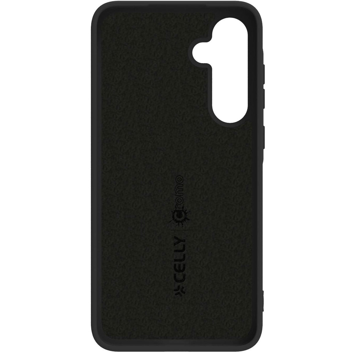 Celly Cromo Soft rubber case Galaxy A35 5G Svart