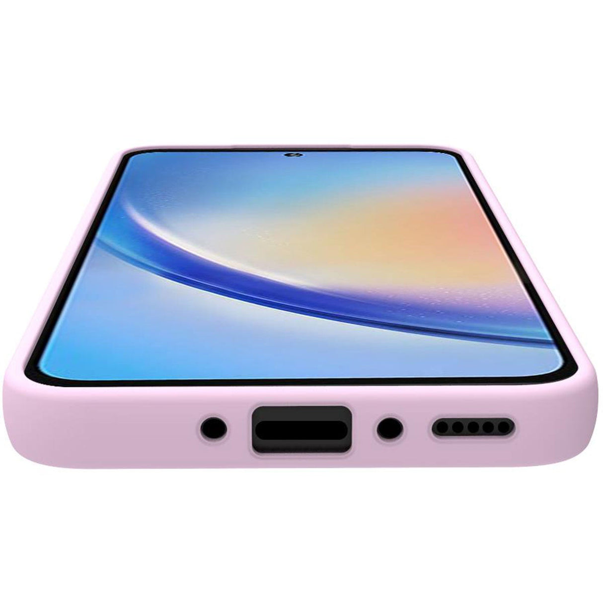 Celly Cromo Soft rubber case Galaxy A35 5G Rosa