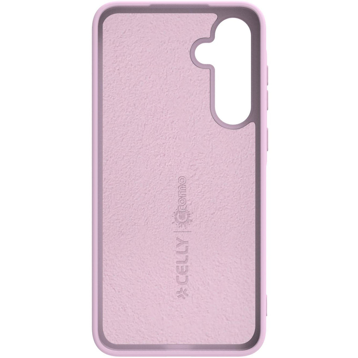 Celly Cromo Soft rubber case Galaxy A35 5G Rosa