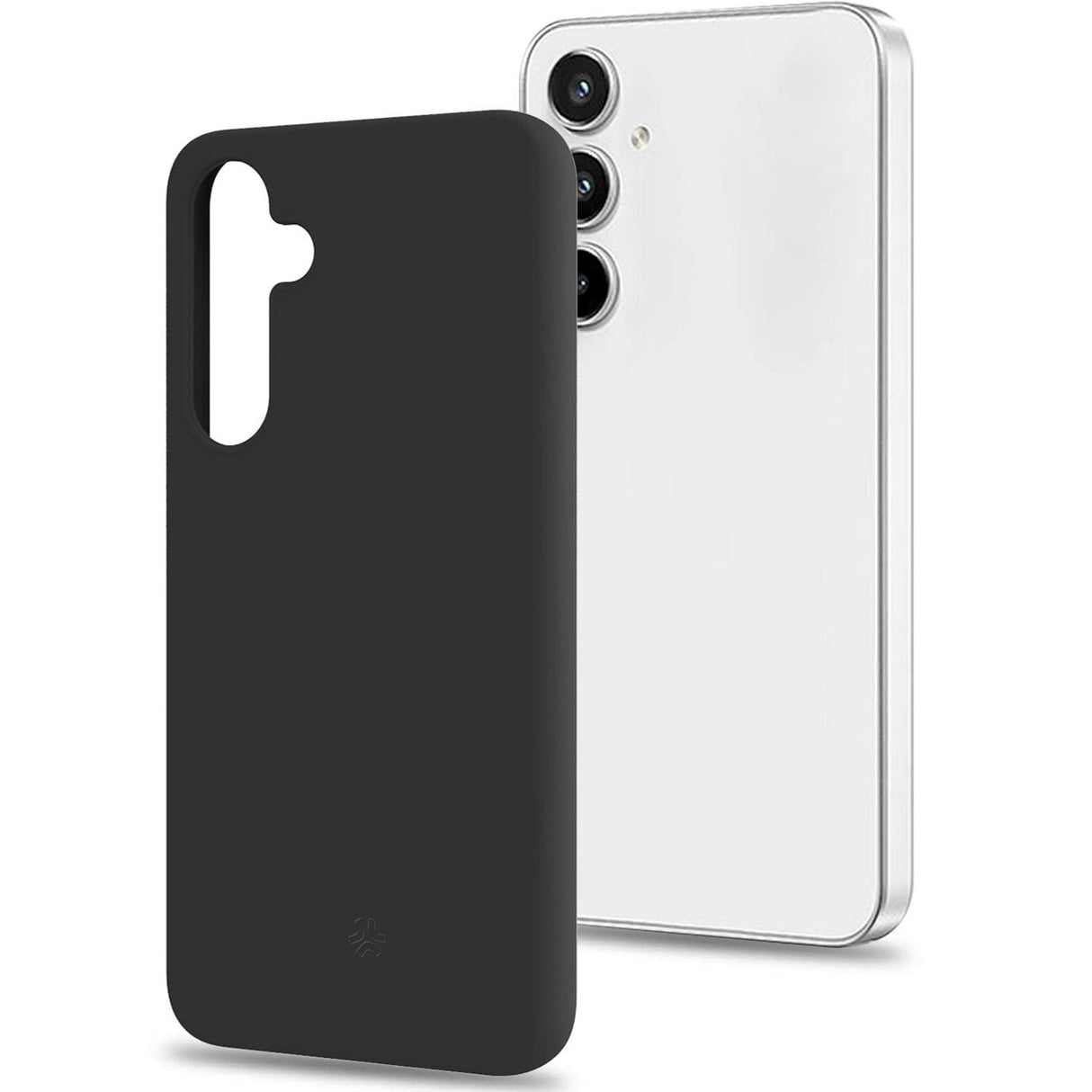 Celly Cromo Soft rubber case Galaxy A55 5G Svart