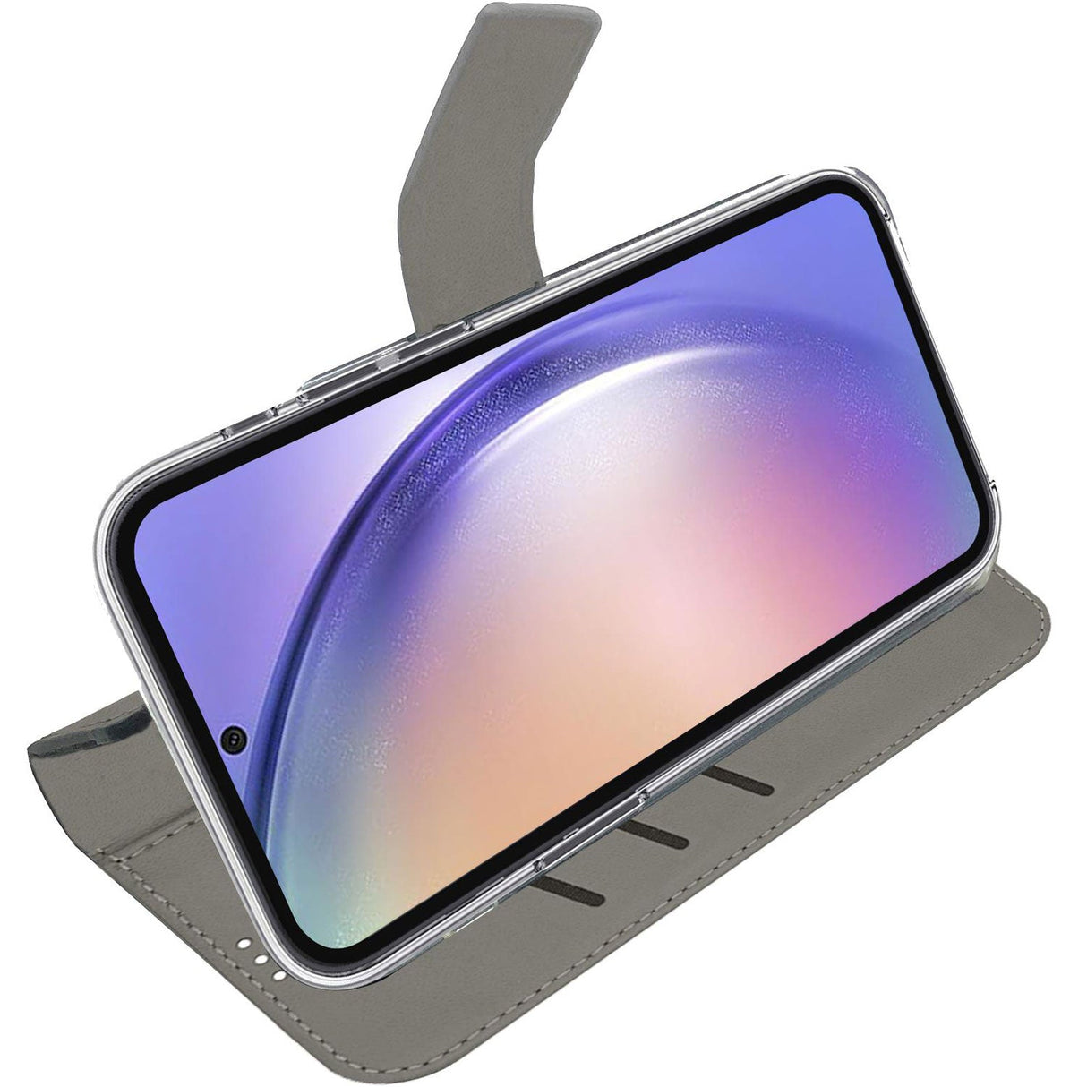 Celly Wally Wallet Case Galaxy A55 5G Svart