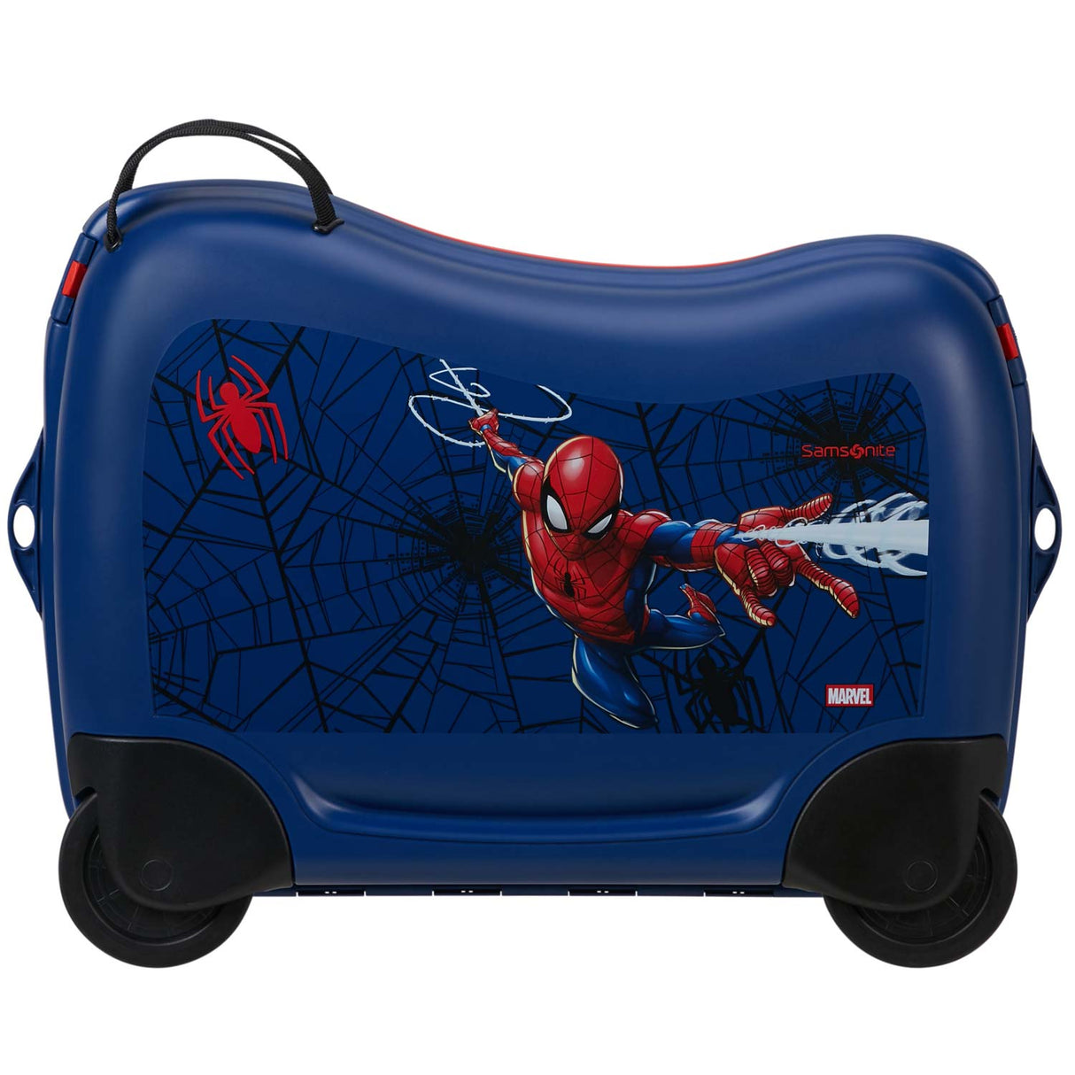 Samsonite Dream2Go Ride-On Resväska – Spiderman Blå
