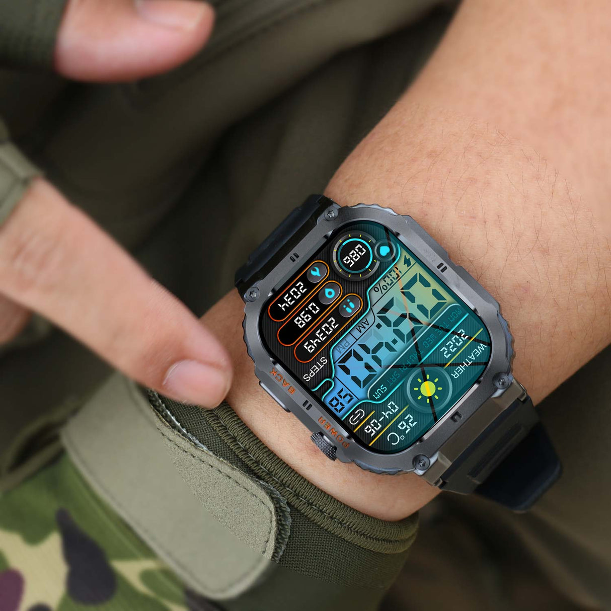 Denver Smartwatch Bluetooth Swc-191B Svart