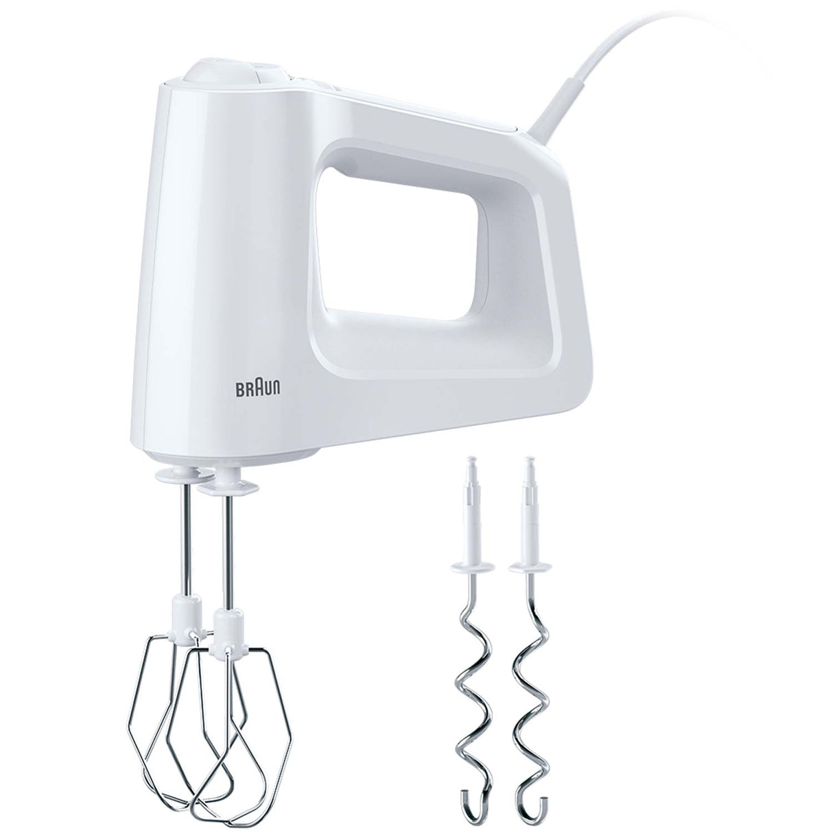 Braun Elvisp HM3000WH MultiMix3 450W Inkl. Degkrokar