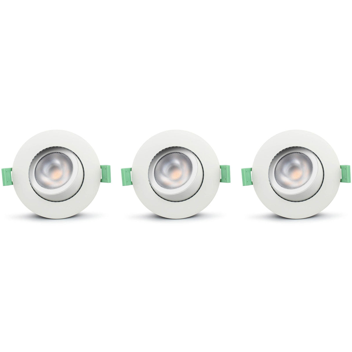 Llitt Ellen Infälld downlight Dim-to-Warm 520lm IP65 3-pack Vit