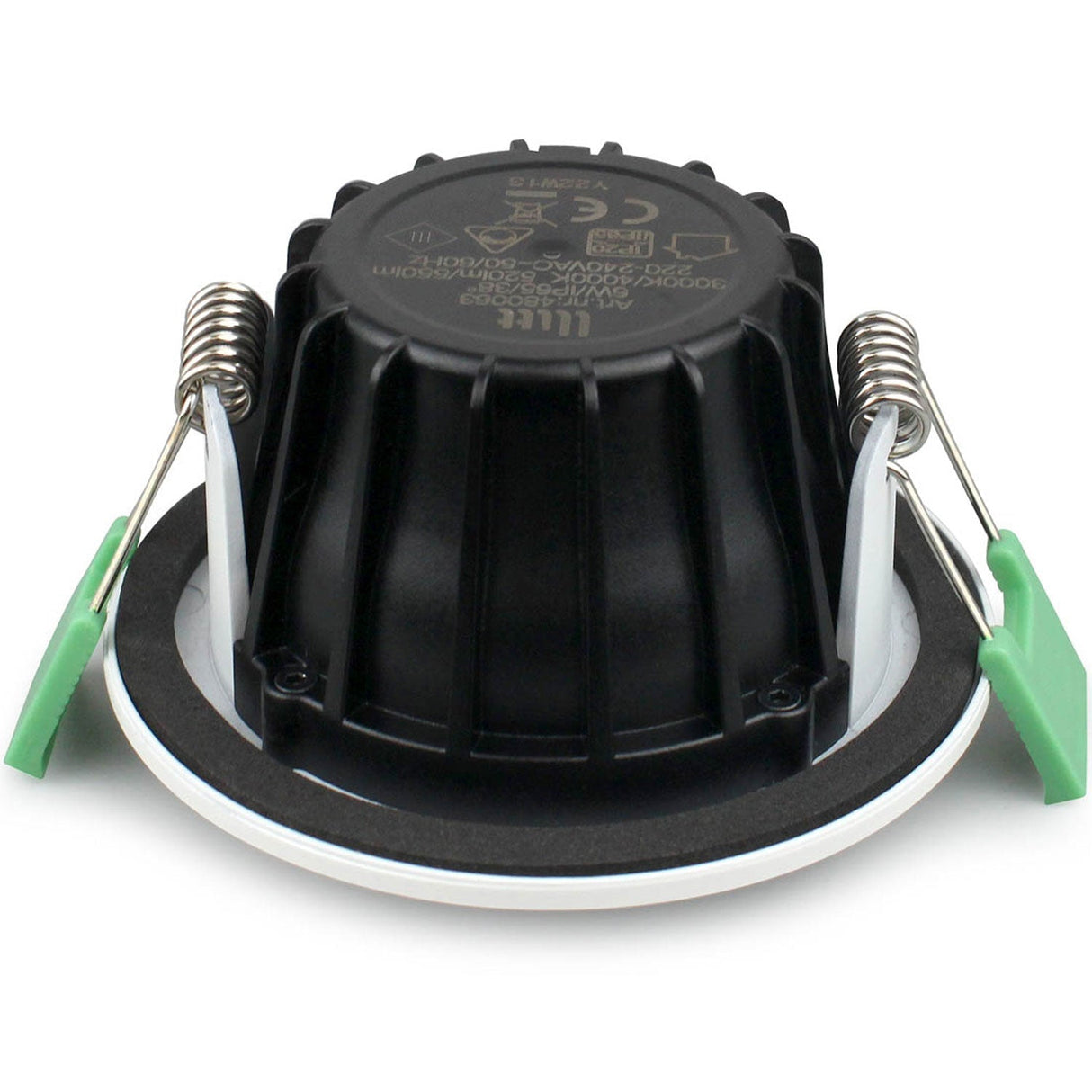 Llitt Sanna Dimbar Infälld Downlight 3000K/4000K 520Lm Ip65 1-Pack Vit