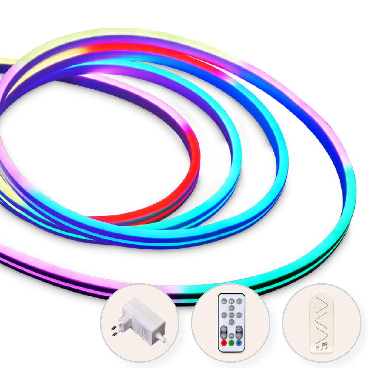 Llitt Alexandra Ledstrip Kit Rgbic Neon Ip65 Smart Tuya Wifi 2M