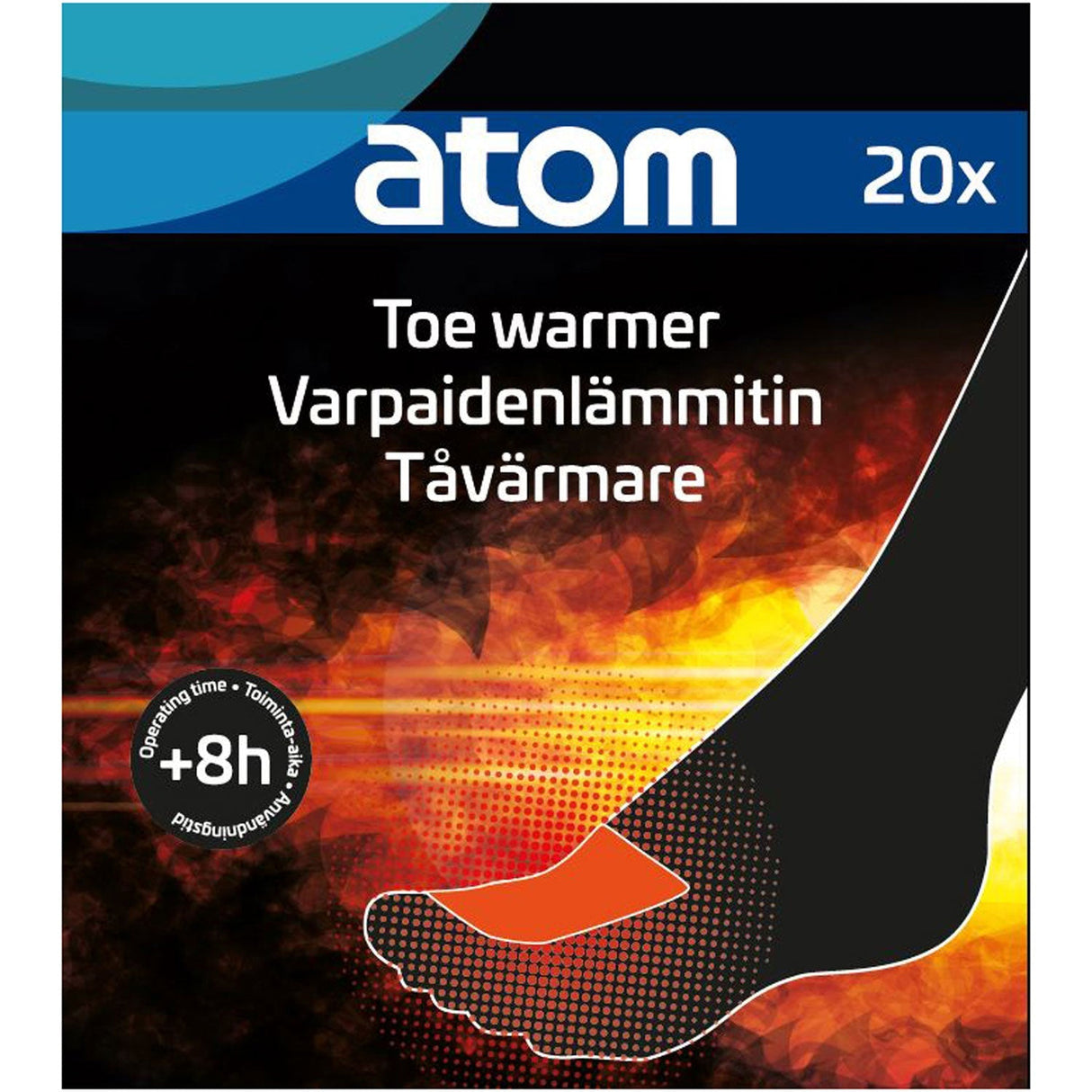 Atom Tåvärmare – 20 st