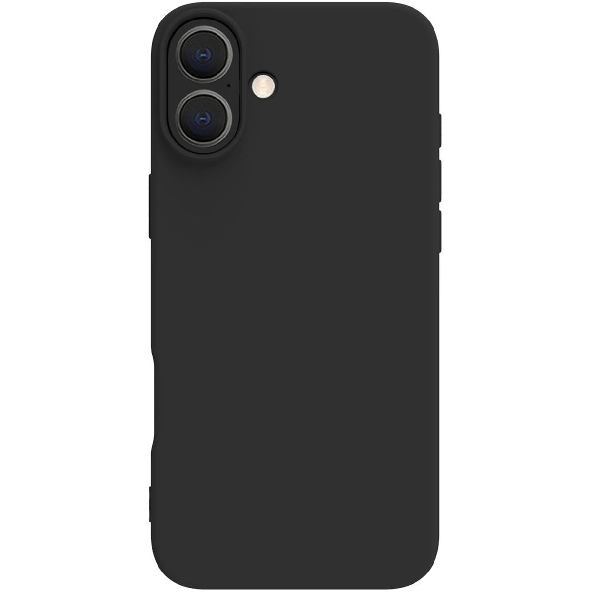 Celly Cromo Soft rubber case iPhone 16 Plus Svart