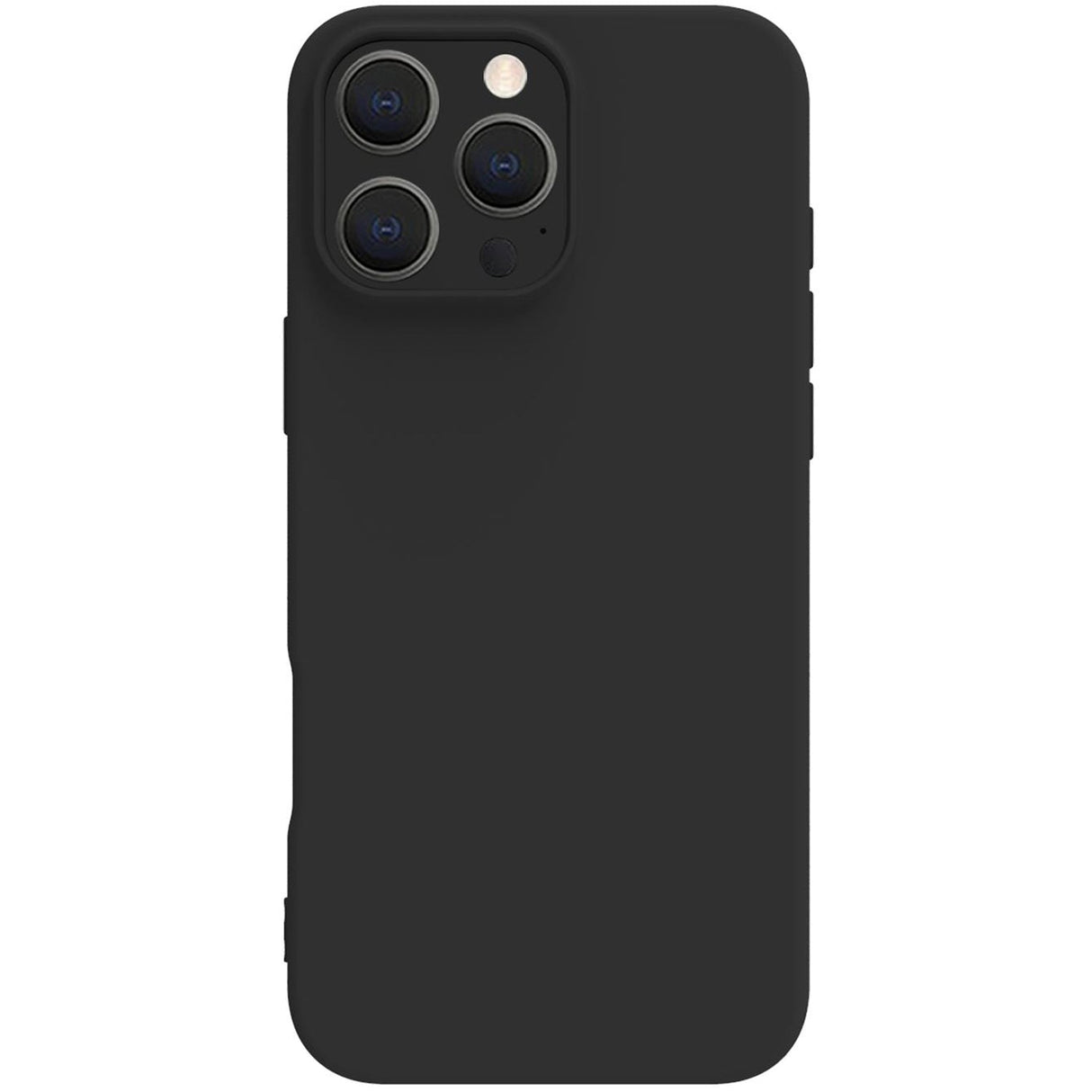 Celly Cromo Soft rubber case iPhone 16 Pro Max Svart